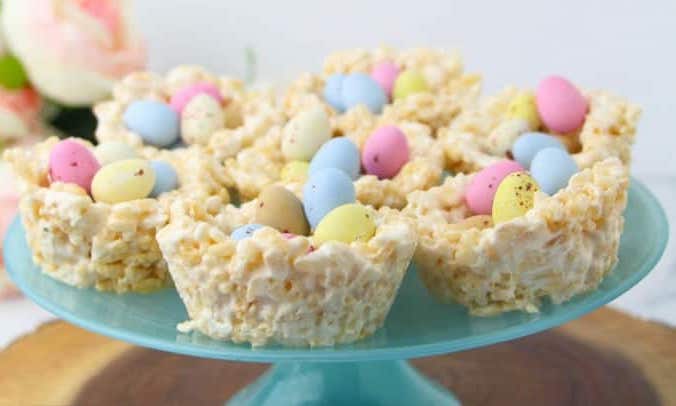 Maria’s Simple Rice Krispie Easter Nest Recipe