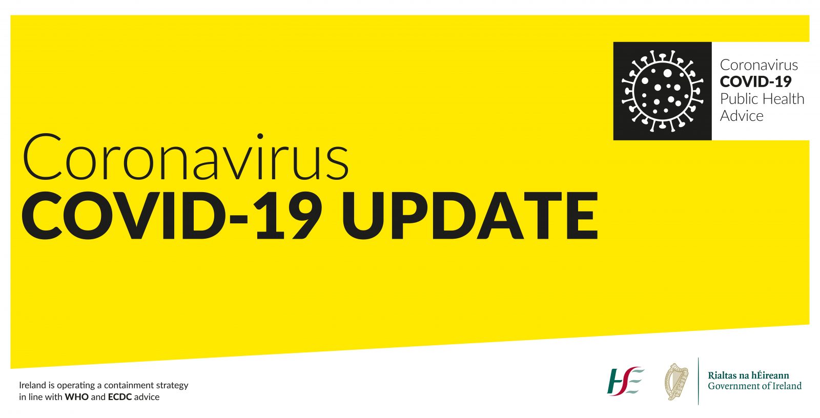 COVID-19/Coronavirus Update Banner
